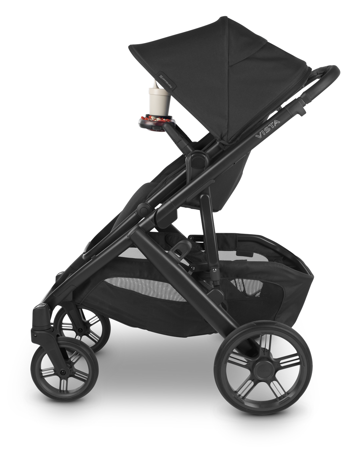 UPPAbaby Vista / Alta / Cruz Snack Tray, on Vista V3, full, side