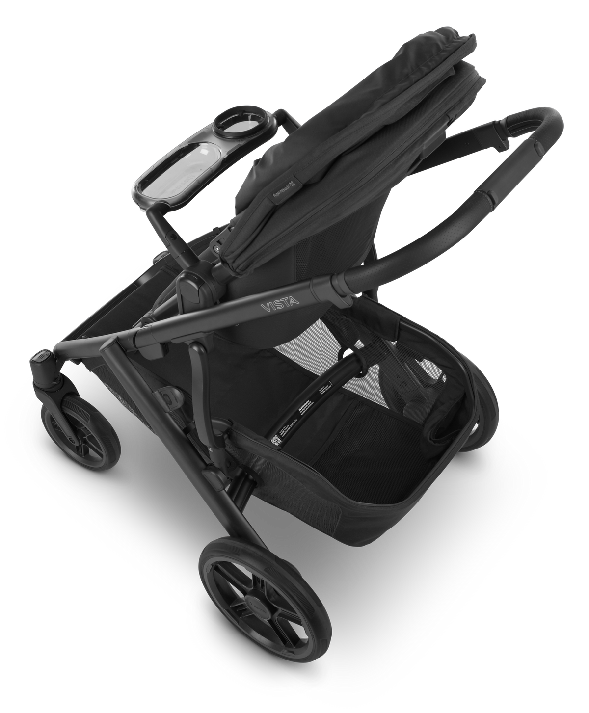 UPPAbaby Vista / Alta / Cruz Snack Tray, on Vista V3, above