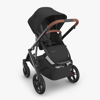 UPPAbaby Vista V3 Pram with No Bassinet - Nori (Charcoal / Saddle)