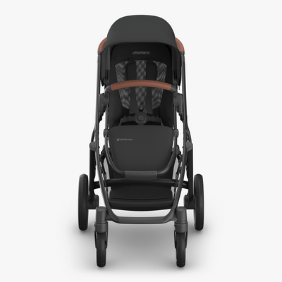 Damaged Box - UPPAbaby Vista V3 Pram with Toddler Seat Only - Nori (Charcoal / Saddle Leather) - UPPAbaby Australia