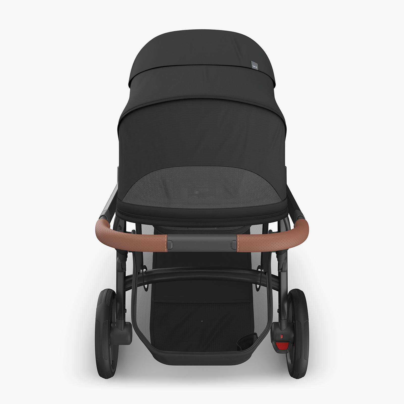 UPPAbaby Vista V3 Pram with No Bassinet - Nori (Charcoal / Saddle)