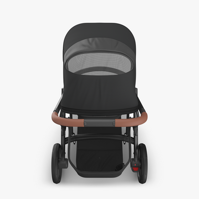 Damaged Box - UPPAbaby Vista V3 Pram with Toddler Seat Only - Nori (Charcoal / Saddle Leather) - UPPAbaby Australia