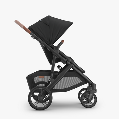 Damaged Box - UPPAbaby Vista V3 Pram with Toddler Seat Only - Nori (Charcoal / Saddle Leather) - UPPAbaby Australia