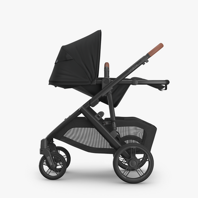 Damaged Box - UPPAbaby Vista V3 Pram with Toddler Seat Only - Nori (Charcoal / Saddle Leather) - UPPAbaby Australia