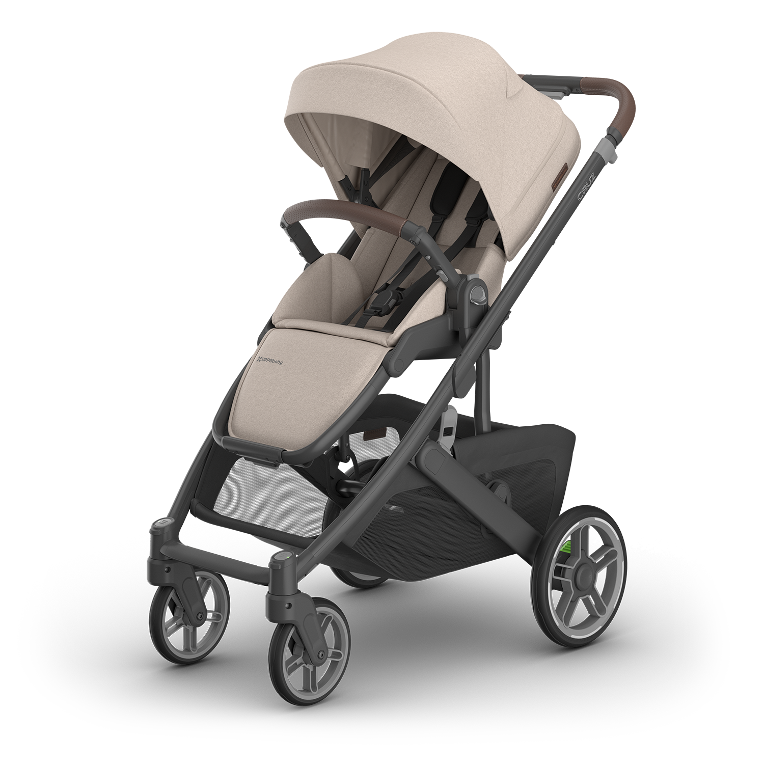 UPPAbaby Cruz V3 Pram - Ada (Sandstone/Chestnut leather) - UPPAbaby Australia