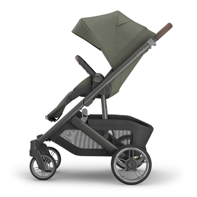 UPPAbaby Cruz V3 Pram - Evelyn (Meadow Green), side left