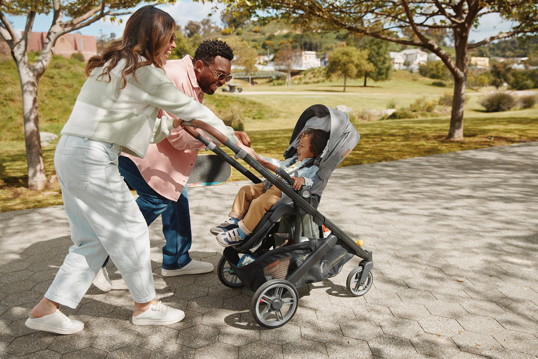 UPPAbaby Cruz V3 Pram - Greyson (Charcoal Melange / Carbon)