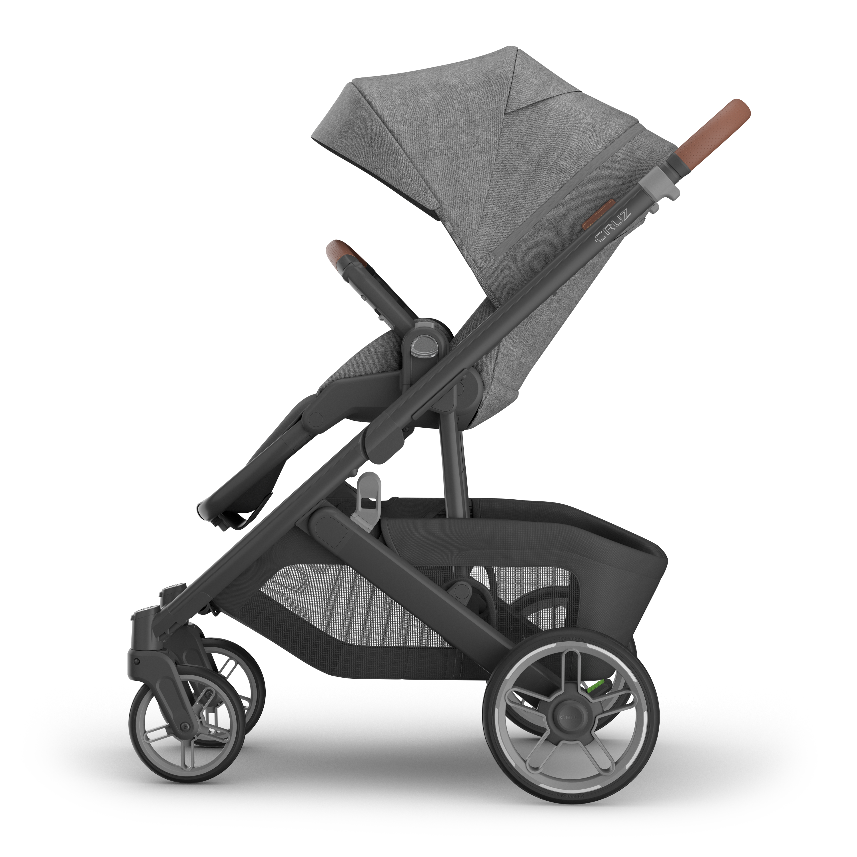 UPPAbaby Cruz V3 Pram - Greyson (Charcoal Melange / Carbon)