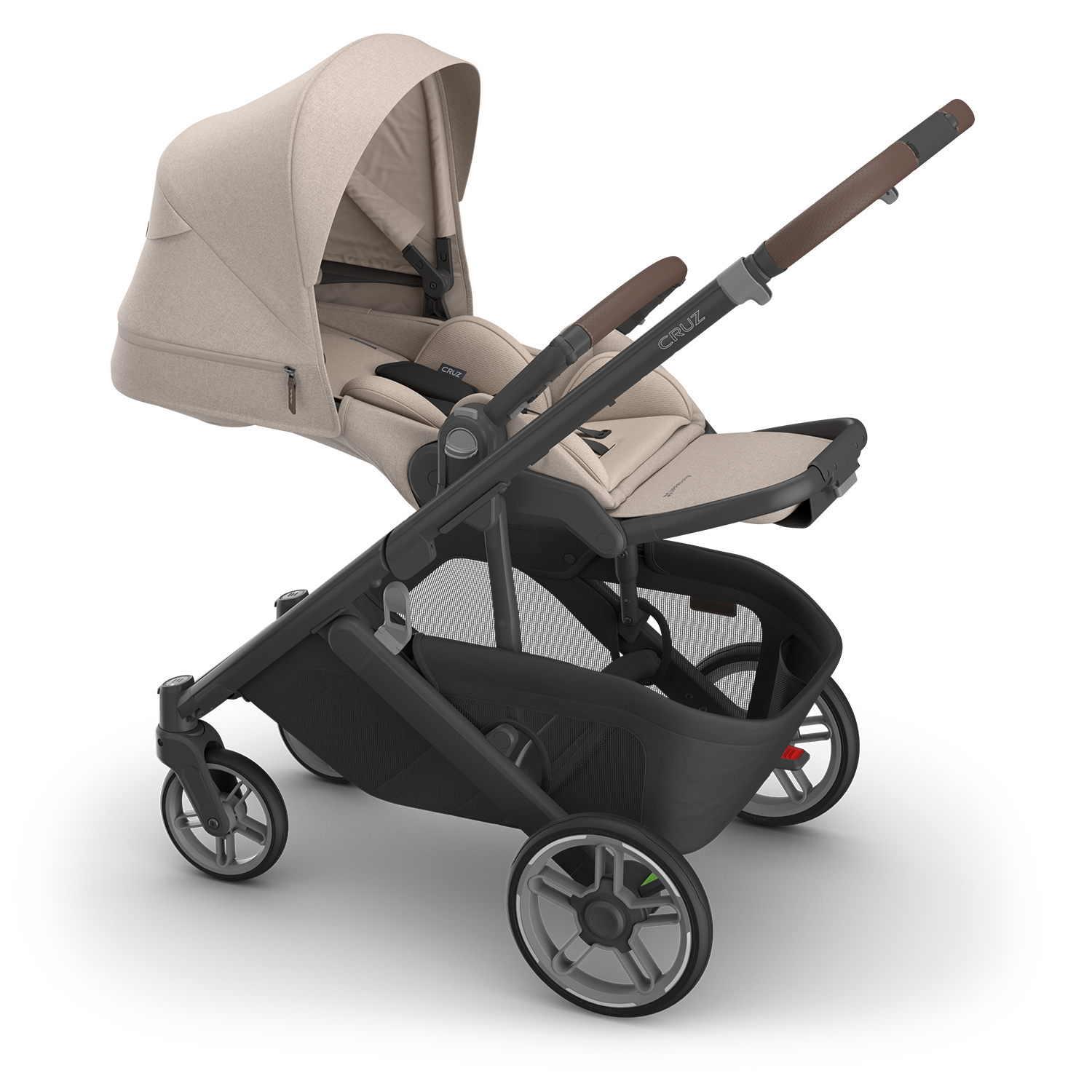 UPPAbaby Cruz V3 Pram - Ada (Sandstone/Chestnut leather) - UPPAbaby Australia