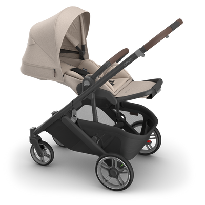 UPPAbaby Cruz V3 Pram - Ada (Sandstone/Chestnut leather) - UPPAbaby Australia