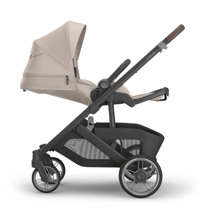 UPPAbaby Cruz V3 Pram - Ada (Sandstone/Chestnut leather) - UPPAbaby Australia, Toddler seat