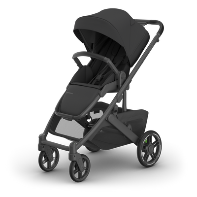 UPPAbaby Cruz V3 Pram - Jake (Charcoal), three quarter left hero