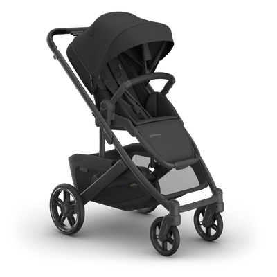 UPPAbaby Cruz V3 Pram - Jake (Charcoal), three quarter right