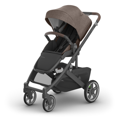 UPPAbaby Cruz V3 Pram - Owen (Mocha Melange), three quarter left
