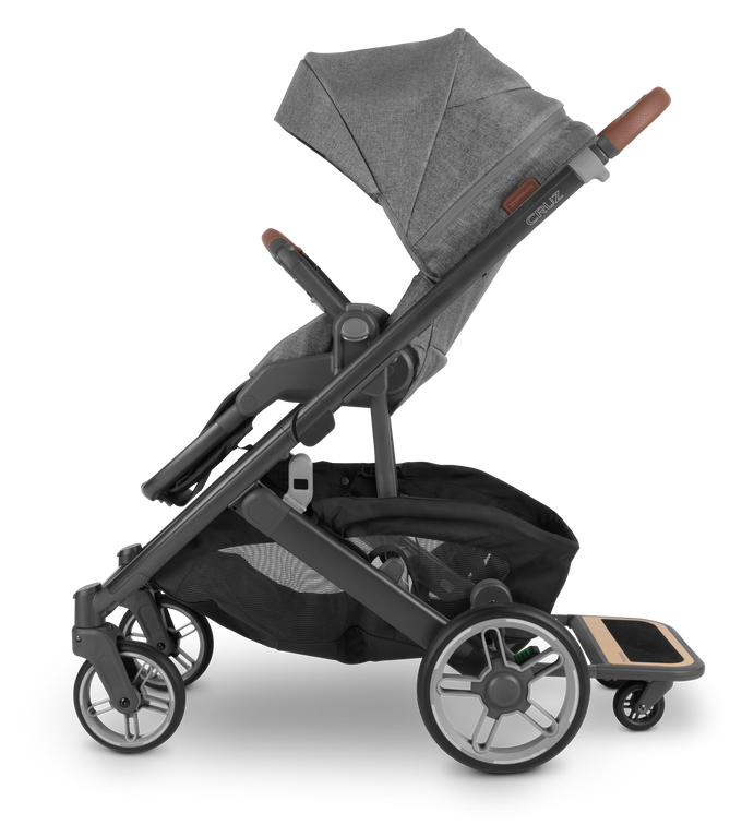 UPPAbaby Cruz V3 Pram - Greyson (Charcoal Melange / Carbon), Seat and board