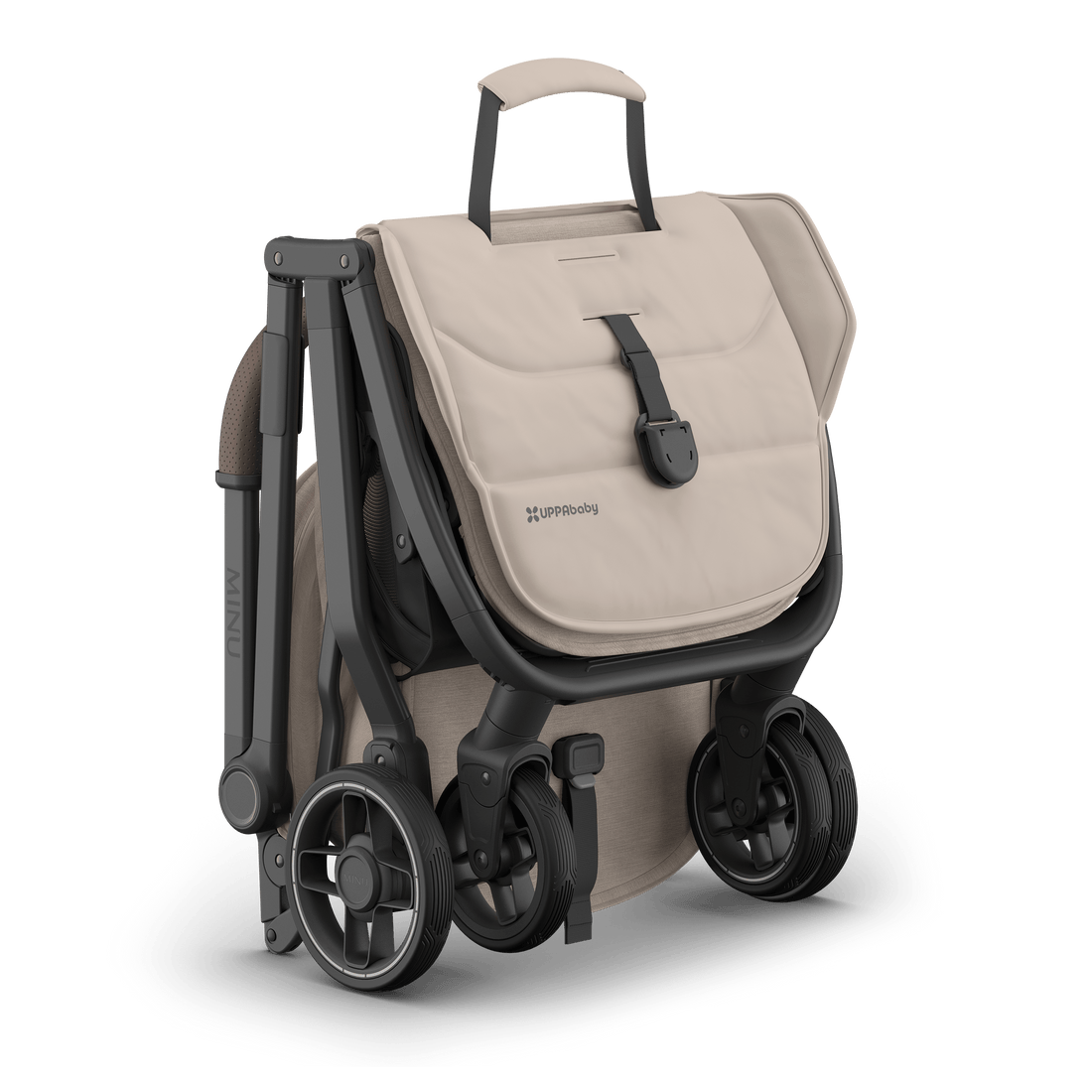 UPPAbaby Minu V3 Stroller - Ada (Sandstone/Chestnut leather) - UPPAbaby Australia
