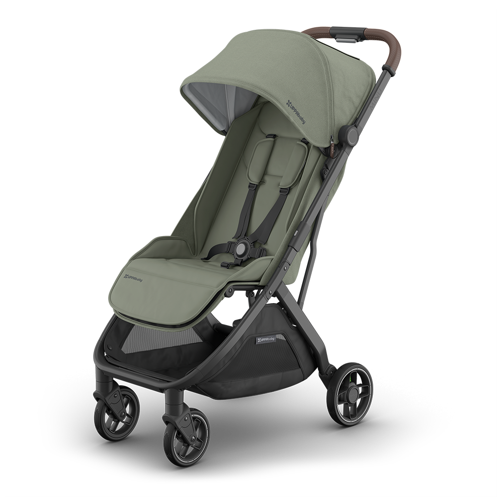 UPPAbaby Minu V3 Stroller - Evelyn (Meadow Green) - UPPAbaby Australia