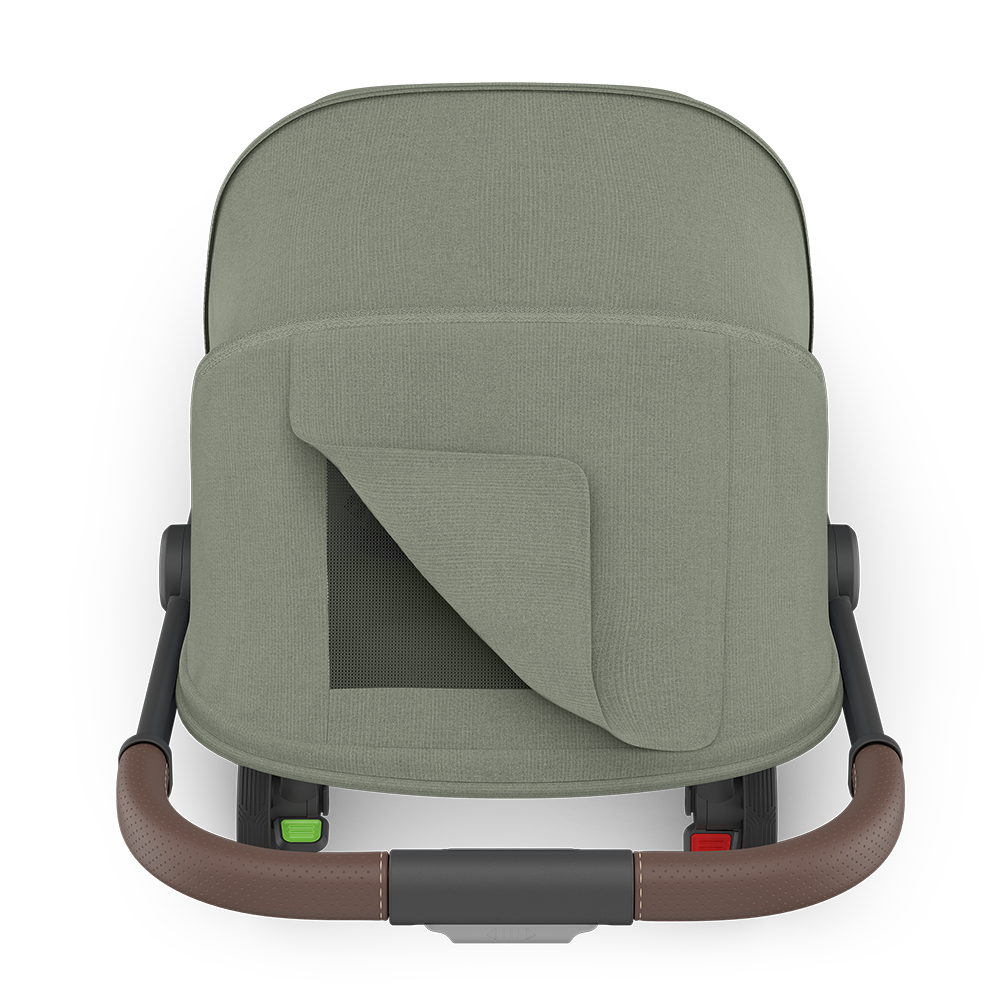 UPPAbaby Minu V3 Stroller - Evelyn (Meadow Green) - UPPAbaby Australia