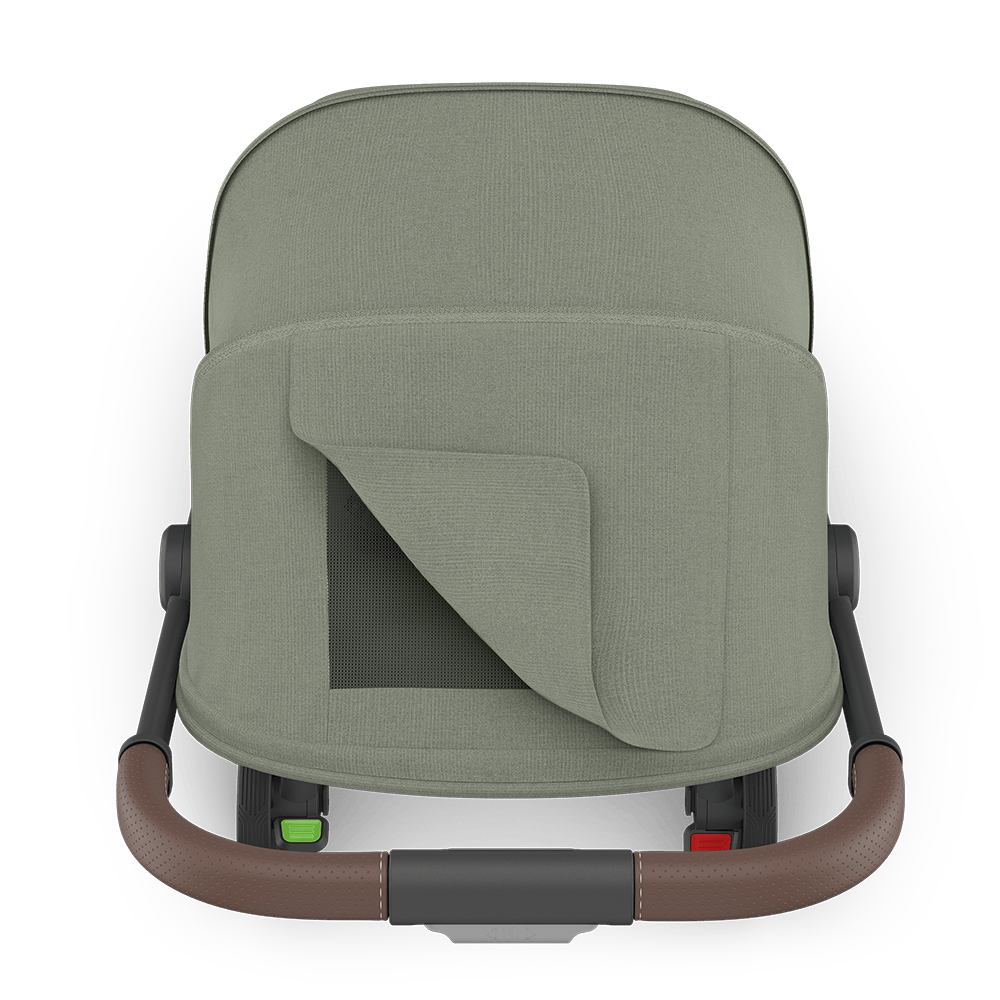 UPPAbaby Minu V3 Stroller - Evelyn (Meadow Green) - UPPAbaby Australia