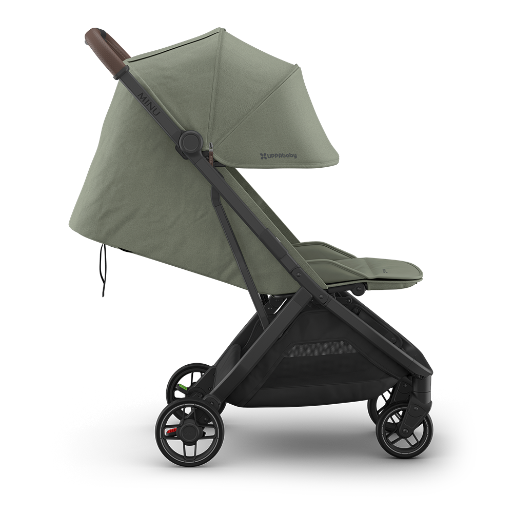 UPPAbaby Minu V3 Stroller - Evelyn (Meadow Green) - UPPAbaby Australia