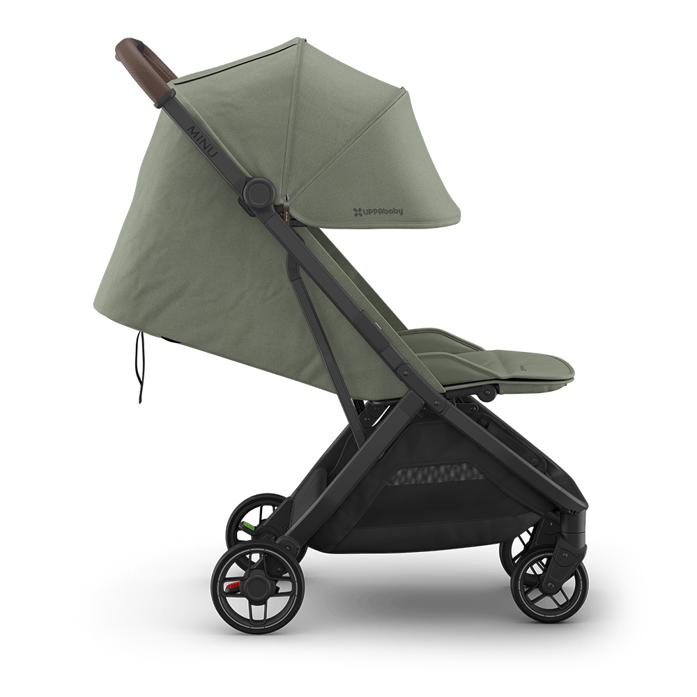 UPPAbaby Minu V3 Stroller - Evelyn (Meadow Green) - UPPAbaby Australia