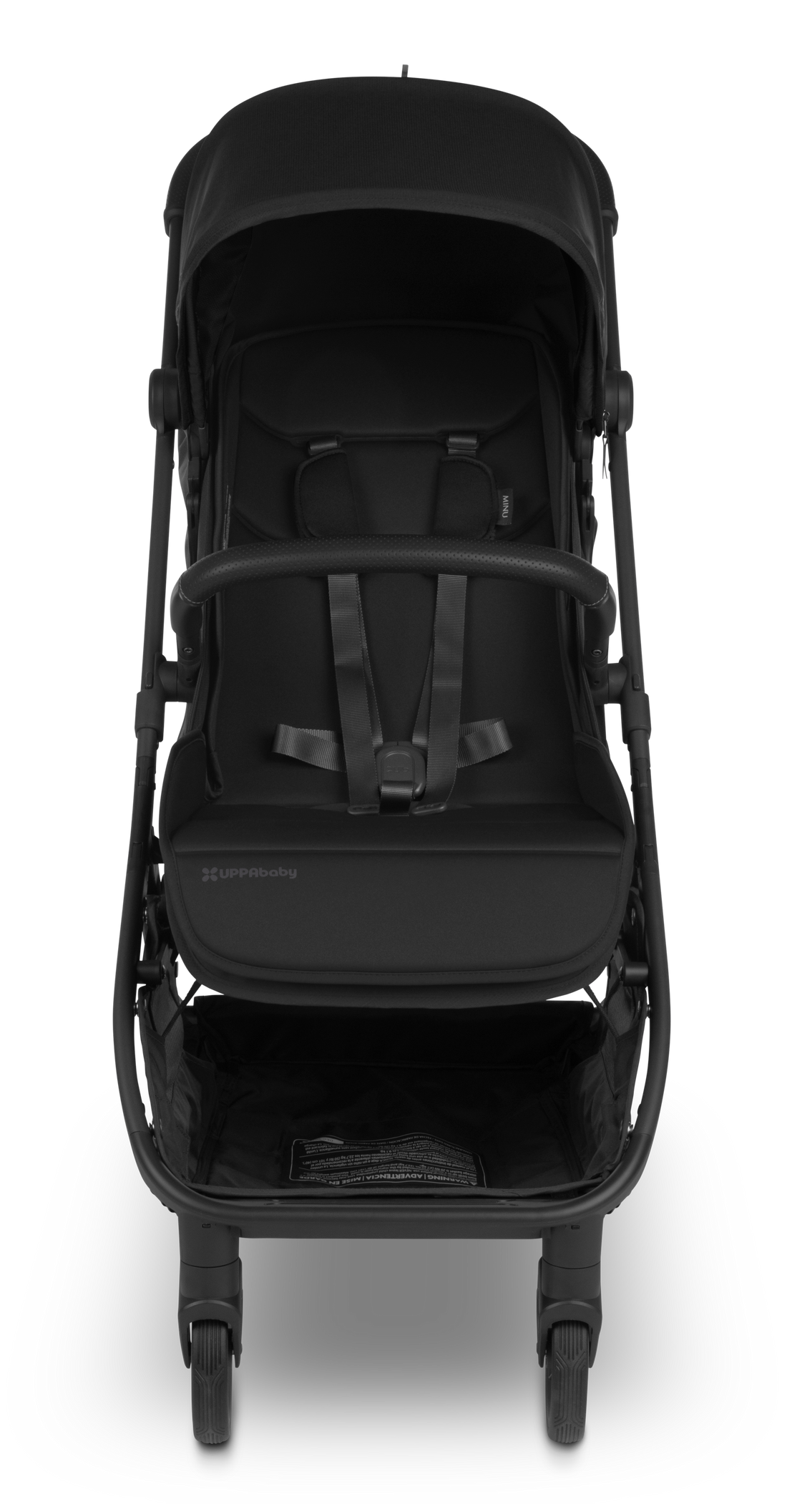 UPPAbaby Minu V3 Bumper Bar - Black, on Minu V3, front