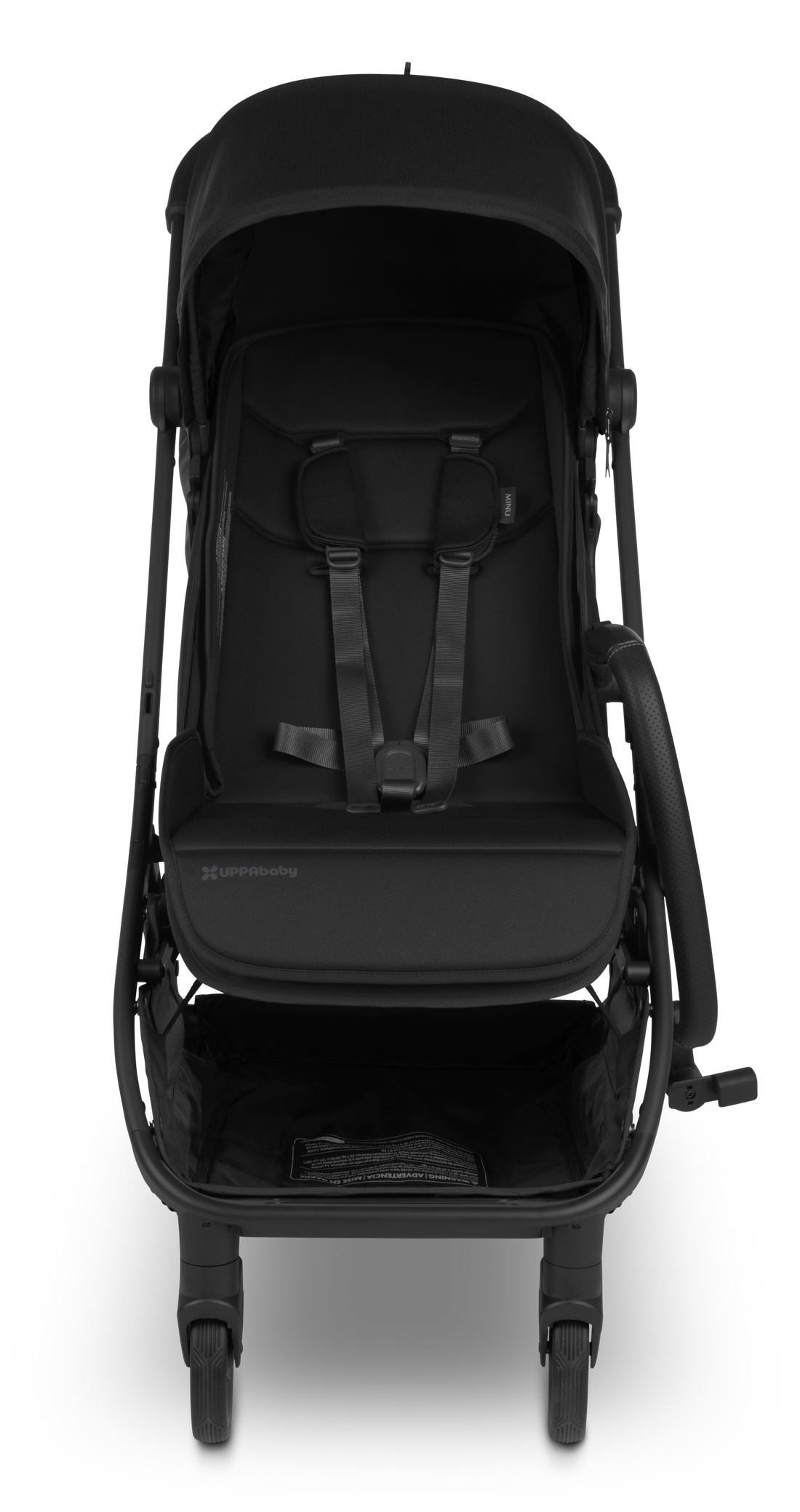 UPPAbaby Minu V3 Bumper Bar - Black, on Minu V3, front open