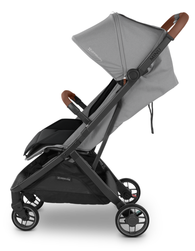 UPPAbaby Minu V3 Bumper Bar - Saddle, on Minu V3, side