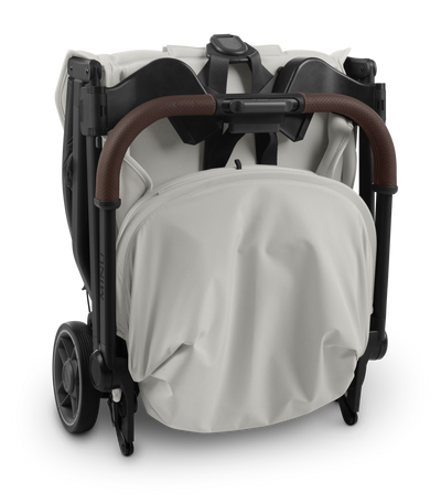 UPPAbaby Minu V3 Mesa Adapter, on Minu V3, folded