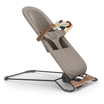UPPAbaby Mira Baby Bouncer Wonder Wheel Toy Bar (Multicolor / Walnut Wood)