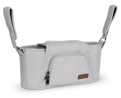 UPPAbaby Parent Organiser - Light Grey, three quarter