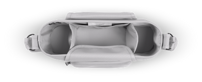 UPPAbaby Parent Organiser - Light Grey, above