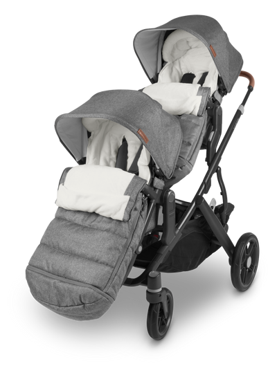 UPPAbaby Cozy Ganoosh (Greyson), on Vista V3, double