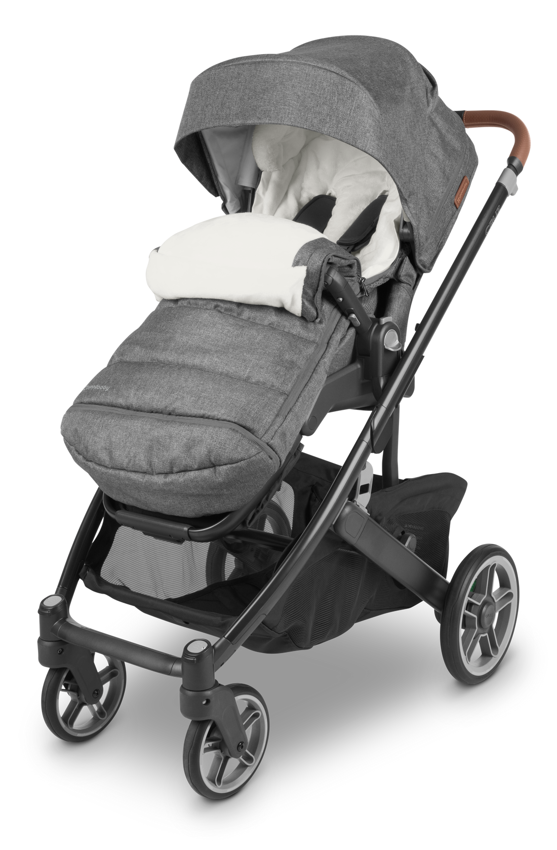 UPPAbaby Cozy Ganoosh (Greyson), on Cruz V3