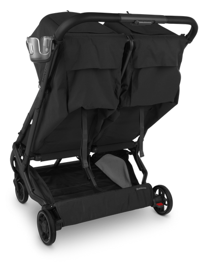 UPPAbaby Cup Holder (Vista + Cruz + Minu + Duo), on Minu Duo, three quarter back