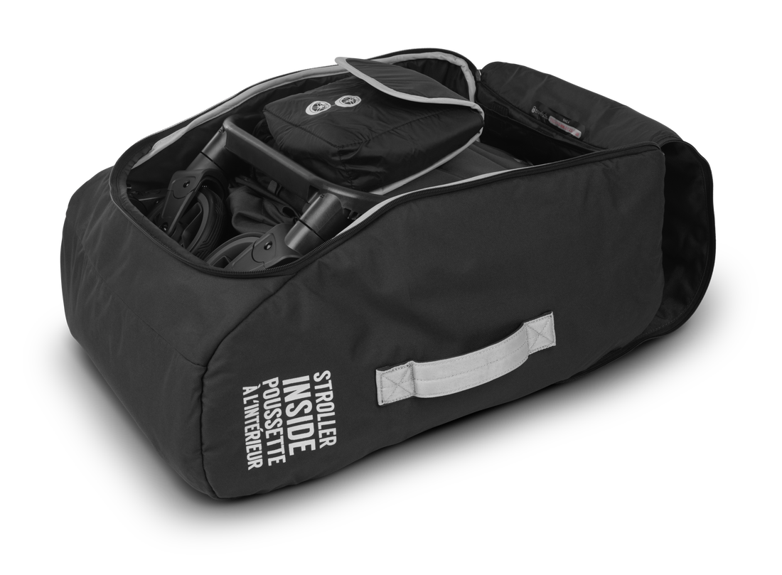 UPPAbaby Minu Travel Bag, open with Minu V3