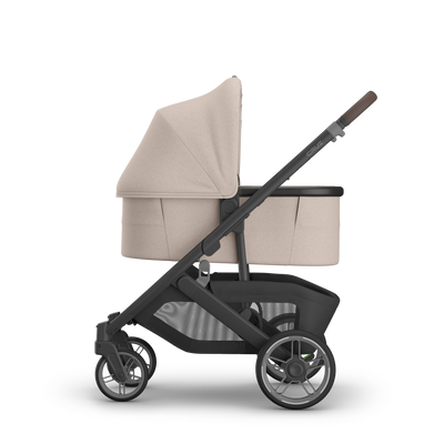 UPPAbaby V3 Bassinet -Ada (Sandstone/Chestnut leather) - UPPAbaby Australia