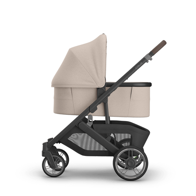 UPPAbaby Cruz V3 Pram - Ada (Sandstone/Chestnut leather) - UPPAbaby Australia, Bassinet