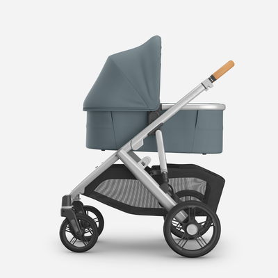UPPAbaby VISTA V3 With Bassinet - Stone Blue/Silver (Callum) - UPPAbaby Australia