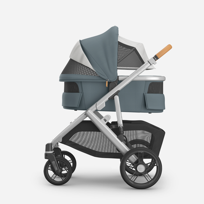 UPPAbaby VISTA V3 With Bassinet - Stone Blue/Silver (Callum) - UPPAbaby Australia