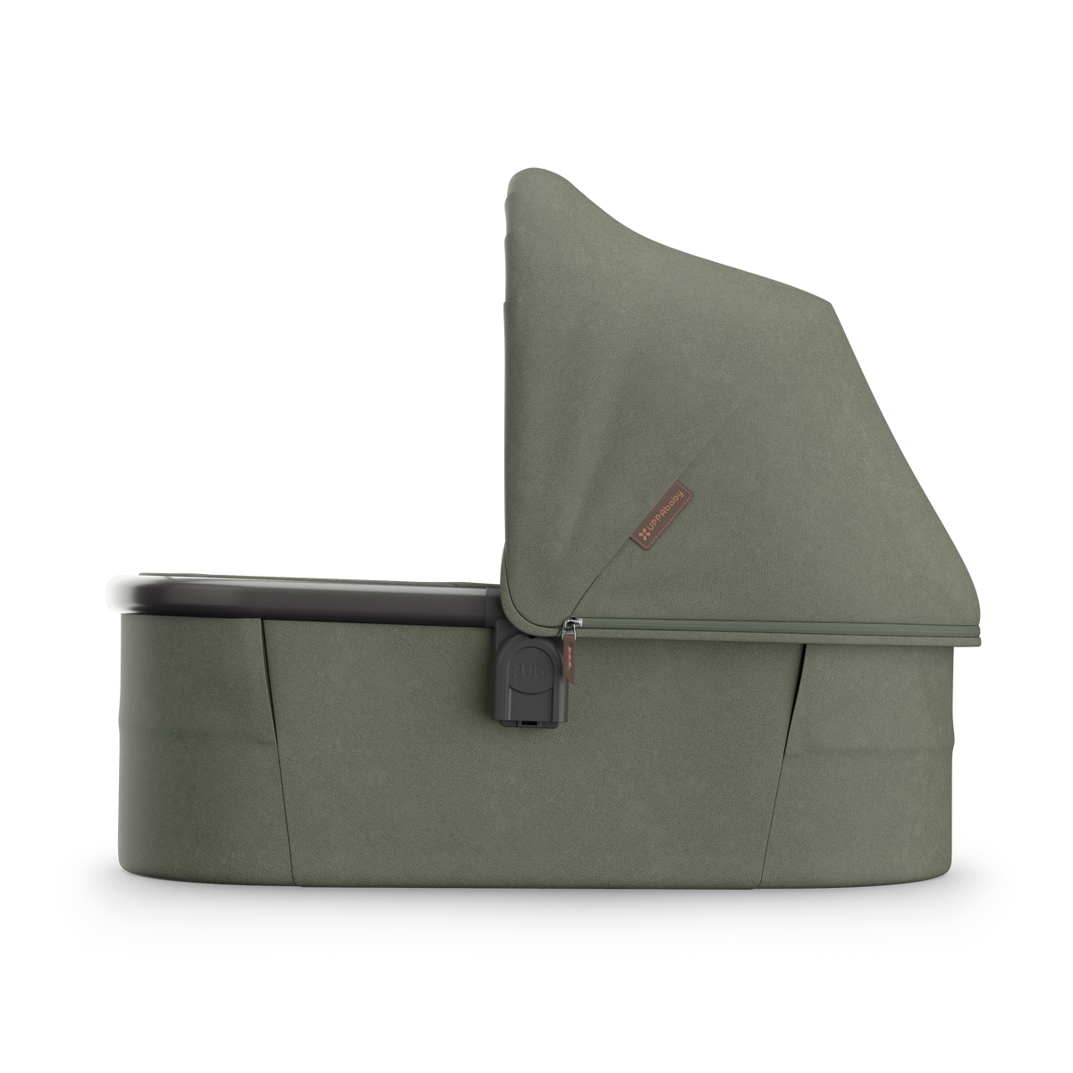 UPPAbaby V3 Bassinet - Evelyn (Meadow Green), side