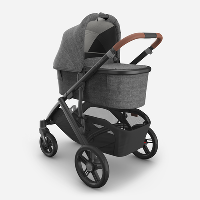 UPPAbaby VISTA V3 With Bassinet - Charcoal Melange/Carbon (Greyson) - UPPAbaby Australia