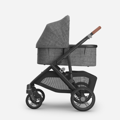 UPPAbaby VISTA V3 With Bassinet - Charcoal Melange/Carbon (Greyson) - UPPAbaby Australia