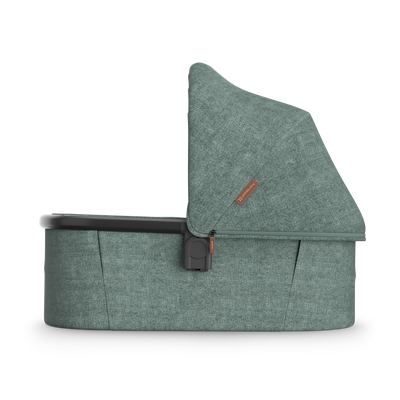 UPPAbaby V3 Bassinet - Gwen (Green Melange), side