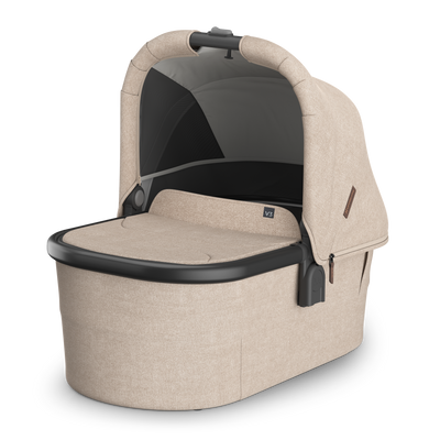UPPAbaby V3 Bassinet - Liam (Oat Melange / Carbon), hero
