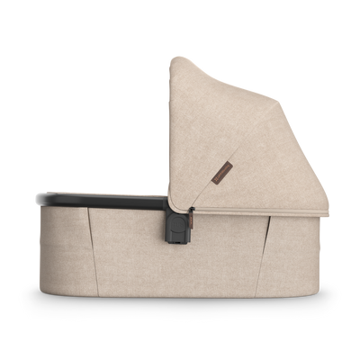 UPPAbaby V3 Bassinet - Liam (Oat Melange / Carbon), side