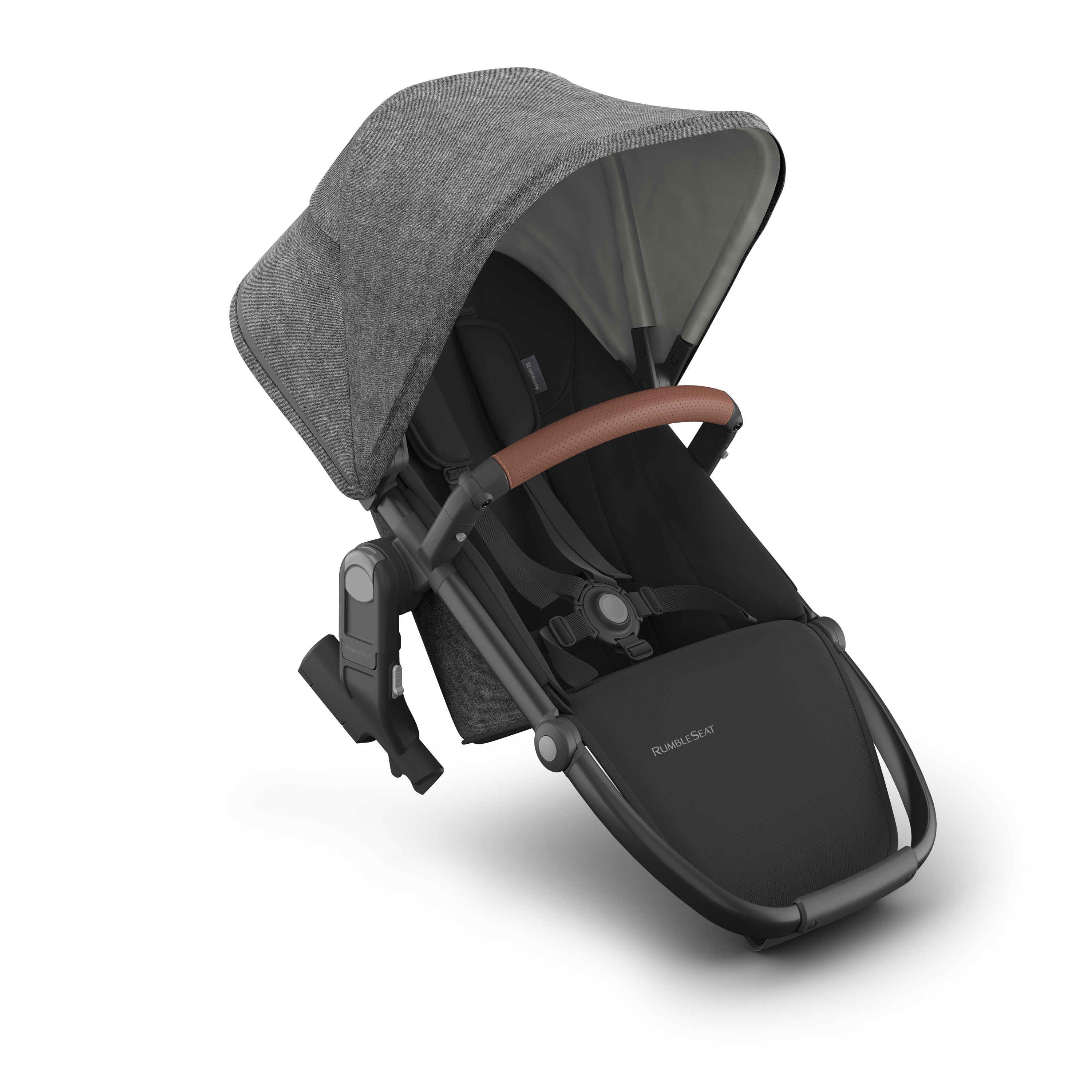 UPPAbaby Vista V3 RumbleSeat - Charcoal Melange/Carbon - Greyson