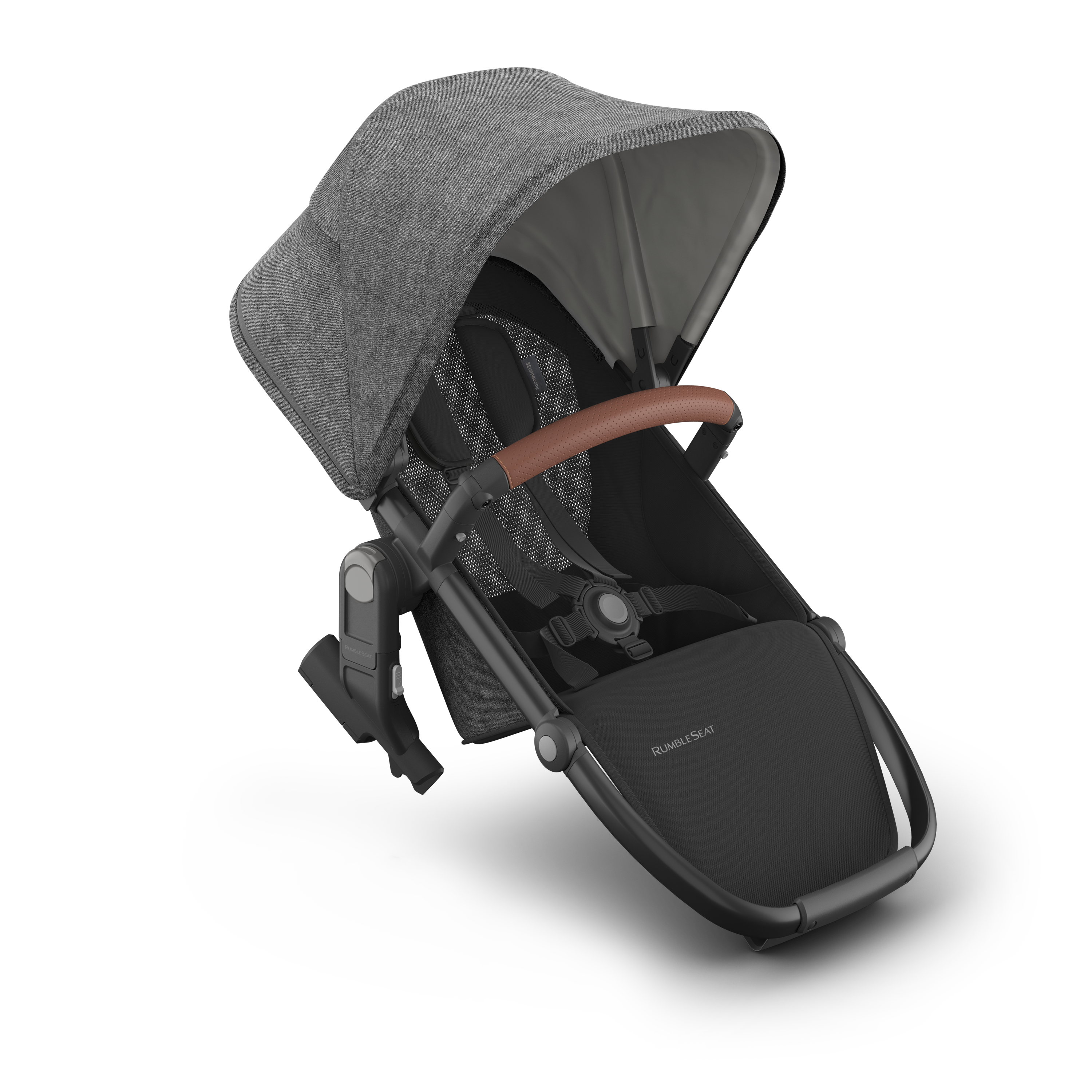 UPPAbaby Vista V3 RumbleSeat - Charcoal Melange/Carbon - Greyson