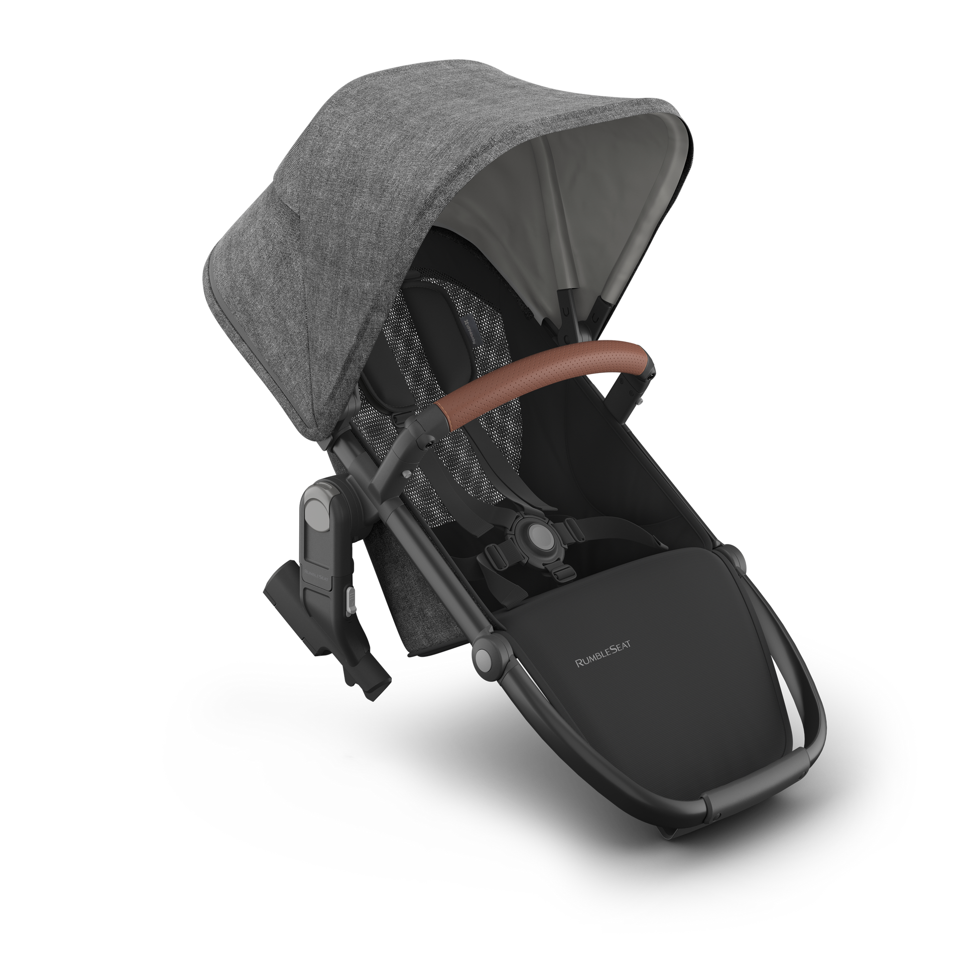 UPPAbaby Vista V3 RumbleSeat - Charcoal Melange/Carbon - Greyson