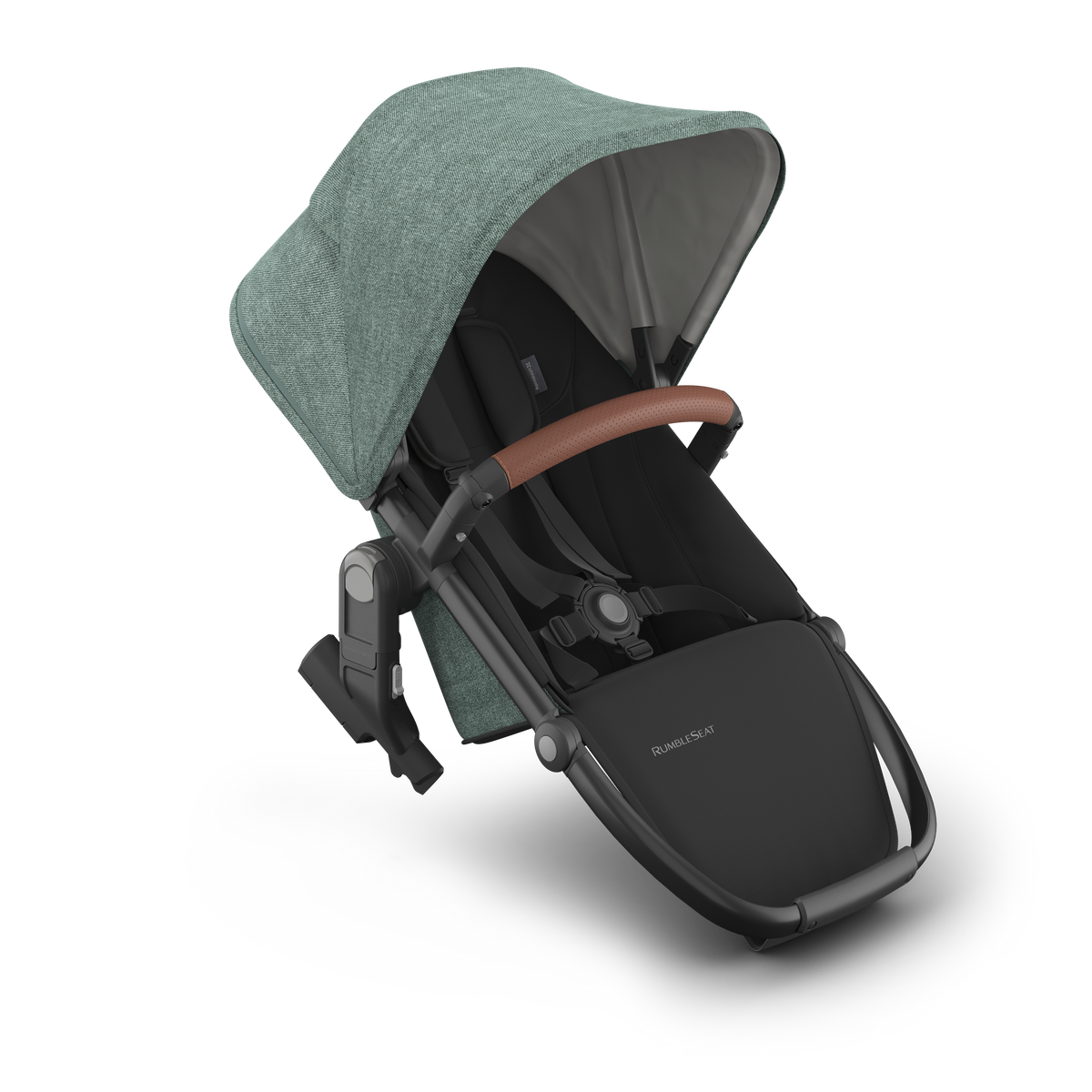 UPPAbaby Vista V3 RumbleSeat - Gwen (Green Melange / Carbon), hero